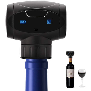 Electric Vacuum Wine Cork Stopper Reusable Wine Vacuum Pump Wine Stopper Keep Fresh Bar Tools Automatic Vacuum Wine Saver